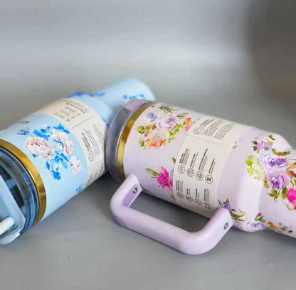 Floral Tumbler For Girls